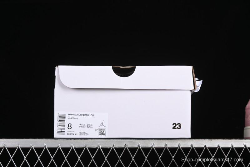 Nike Air Jordan 1 Low AJ1 Pink White Low-Top Casual Sneakers - DC0774-162