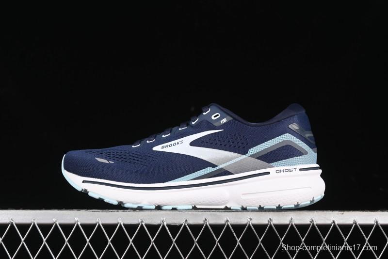 Brooks Ghost 15 Running Shoes with DNA LOFT V2 Cushioning and Breathable Air Mesh - 1203802A450