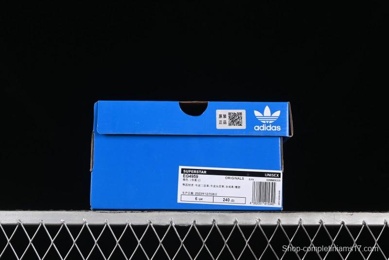 Adidas Superstar EG4959 Casual Sneakers with Shell Toe Design