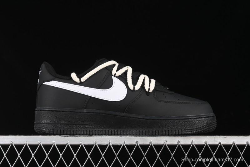 Nike Air Force 1 '07 Low Panda Deconstructed Low-Top Casual Sneakers - FV0627-010