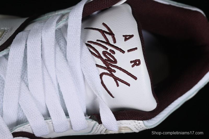 Nike Air Flight 89 Low Basketball Shoes with Air Cushion Technology - FQ8256-100