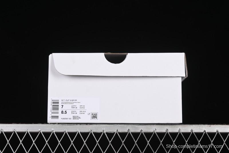 Nike Air Zoom G.T. Cut 3 EP Basketball Shoes with Full-Length ZoomX Foam - HJ8206-100