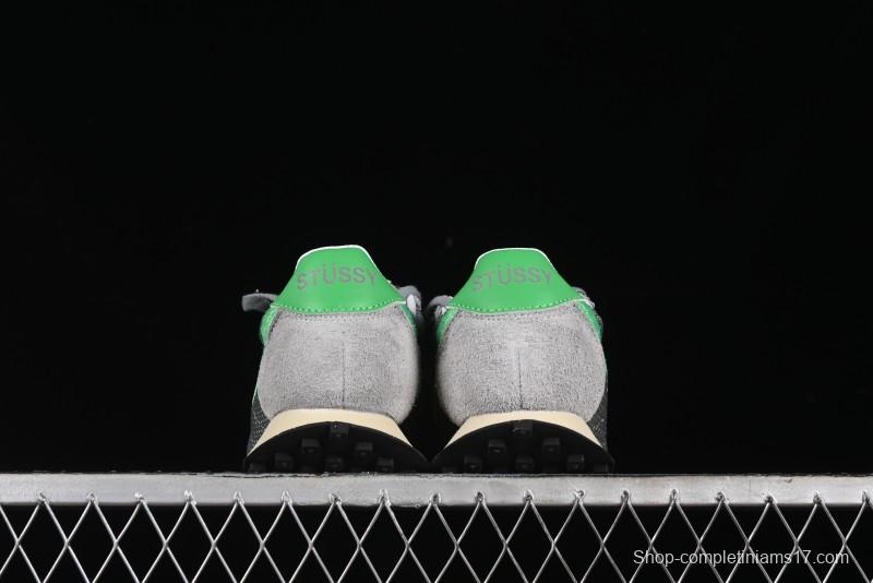 Nike Stussy Roshe Run LD-1000 Comfortable Versatile Non-Slip Durable Waffle Low-Top Casual Running Shoes - FQ5369-002