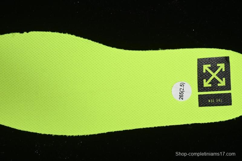 Nike Off White x Air Force 1 Low OW Transparent Yellow Sneakers - AO4606-700