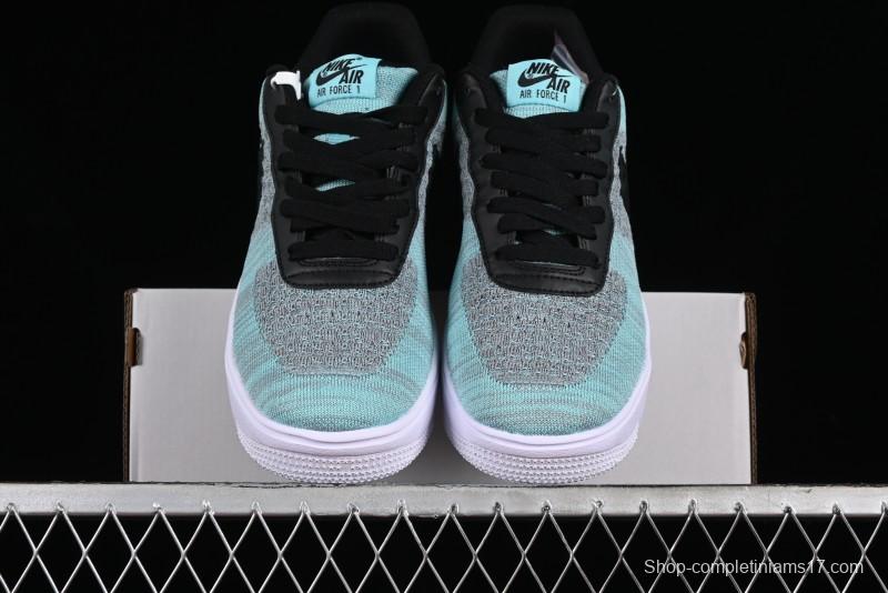 Nike Air Force 1 '07 Low 2.0 Moon Black Flywire Casual Sneakers - CI0051-600