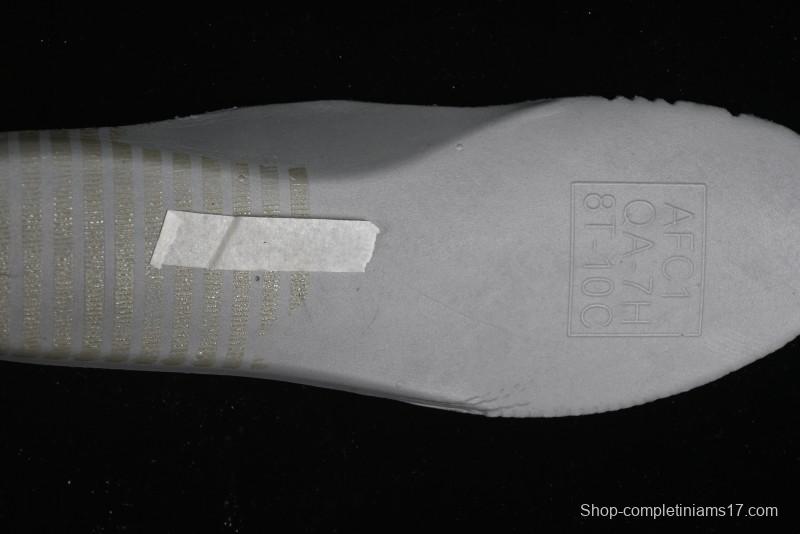 Nike Air Force 1 '07 Low Casual Sneakers with Anime-Inspired Light Gray Purple Spray Paint Design - DY8899-004