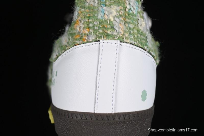 Adidas Originals Samba OG Low-Top Casual Sneakers with Panda Mischief Design - B75806