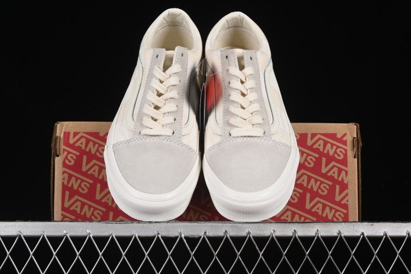 Vans Old Skool Checkerboard Low-Top Retro Skate Shoes - VN000D3ED02