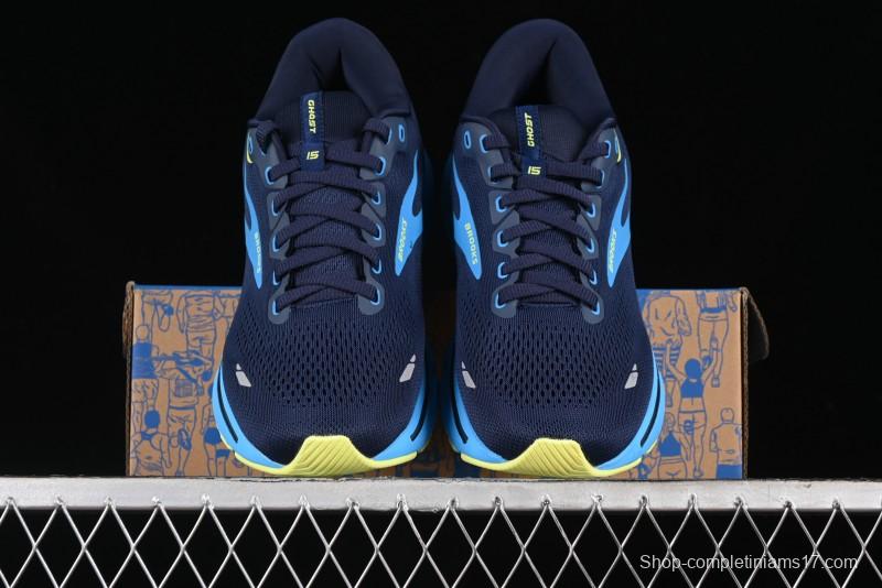Brooks Ghost 15 Low-Cut Breathable Cushioned Support Running Shoes - 1103931D407