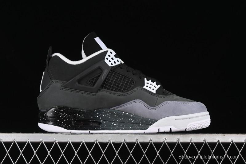 Nike Air Jordan 4 Retro Basketball Shoes Fear Pack - FQ8138-002