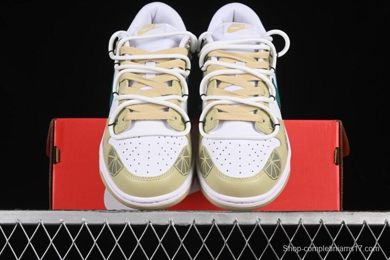 Nike Dunk Low SB Lemon Mojito Casual Skate Shoes - DV0833-100