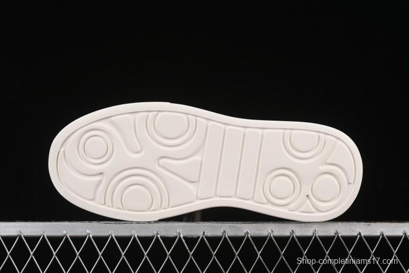 ECCO 2024 New Fashion Simple Versatile Genuine Leather White Sneakers - 61881301001