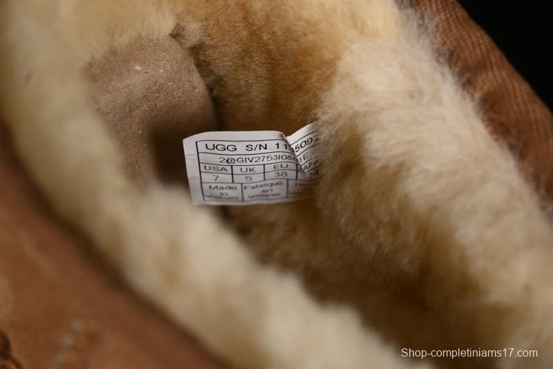 UGG Classic Ultra Mini Platform 3CM Wool Short Boots with TREADLITE Outsole - 1135092