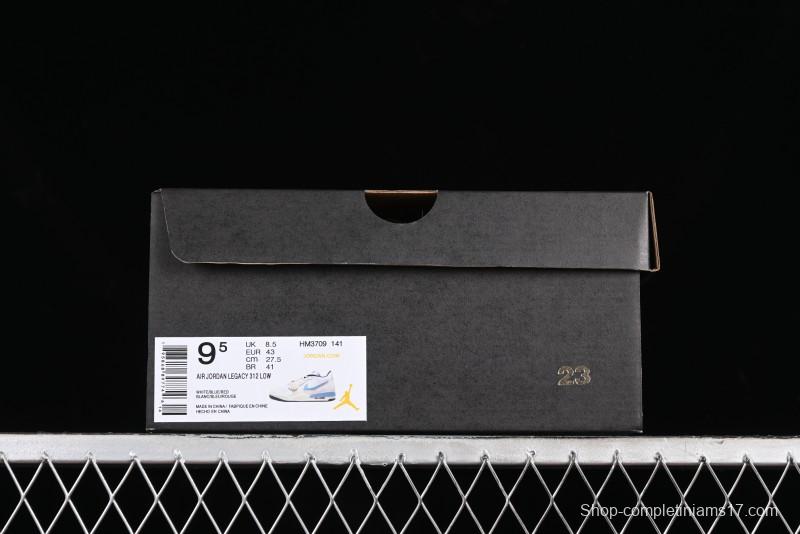 Nike Air Jordan Legacy AJ312 Low Top Sneakers with Triple Strap Design - HM3709-141
