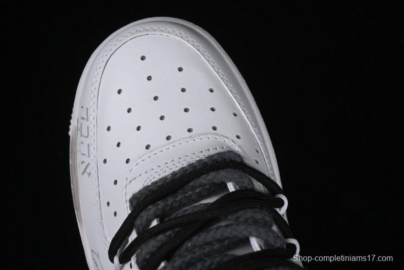 Nike Air Force 1 '07 Low Peace Dove Spray Custom Low-Top Casual Sneakers - ZH0316-031