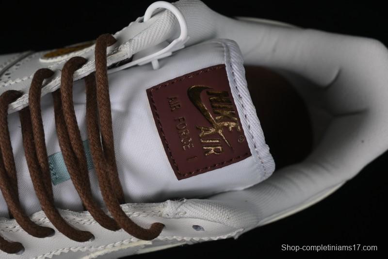 Nike Air Force 1 '07 Low "Open Cirrus" Black Myth Wukong Theme Casual Sneakers - FV3700-211