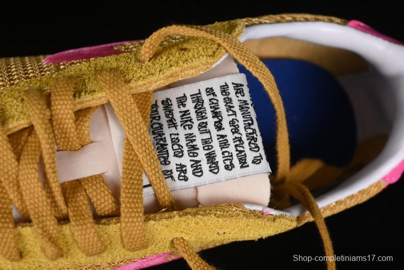 Stussy x Nike Roshe Run LD-1000 Comfortable Versatile Non-Slip Durable Waffle Low-Top Casual Running Shoes - FQ5369-700