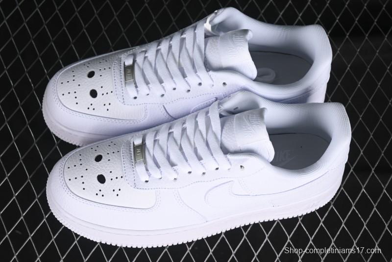 Nike Air Force 1 '07 Low Casual Sneakers with Full-Length Air Cushion - IB4025-100