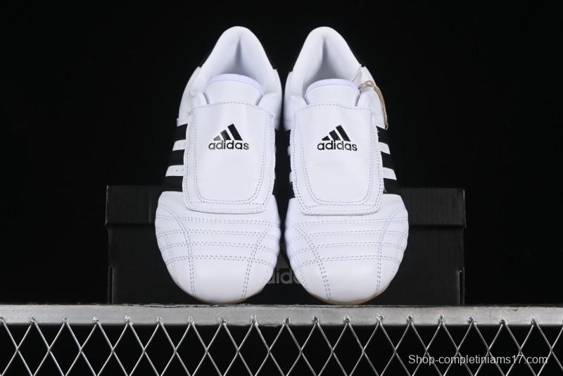 Adidas Originals Taekwondo Low-Top Training Shoes with Full-Grain Leather Wrap Comfortable Anti-Slip Durable - JQ4774