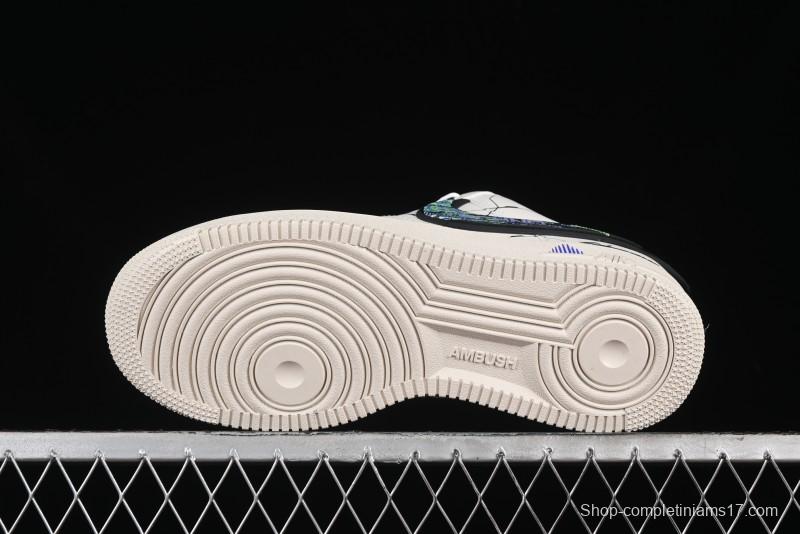 Nike Air Force 1'07 Low "Punk Future" Cyberpunk Style Casual Sneakers - DV3464-020