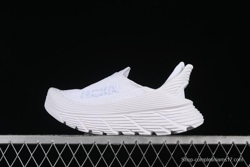 HOKA ONE ONE Restore Tc Classic Versatile Comfortable Cushioned Anti-Slip Low-Top Running Shoes - 1134532 RAWW