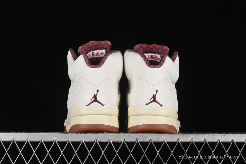 Nike Air Jordan 5 Retro 'El Grito' Mexican Independence Day Themed Basketball Shoes - HF8833-100