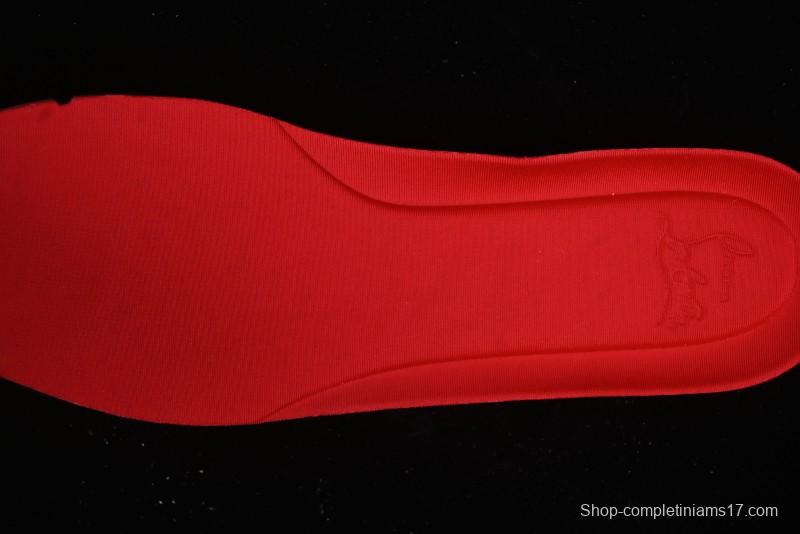 Christian Louboutin Astroloubi Comfortable Fashion Low-Top Sneakers White Red - X.D4