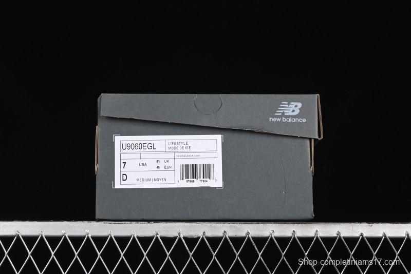 Joe Freshgoods x New Balance 9060 Retro Running Sneakers with ABZORB Cushioning - U9060EGL