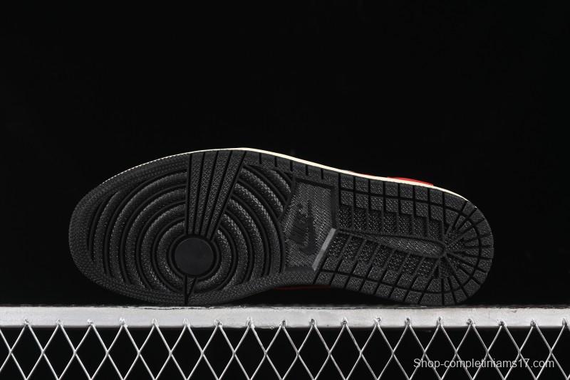 Nike Travis Scott x Air Jordan 1 Low OG AJ1 Reverse Swoosh Sneakers - DM7866-061