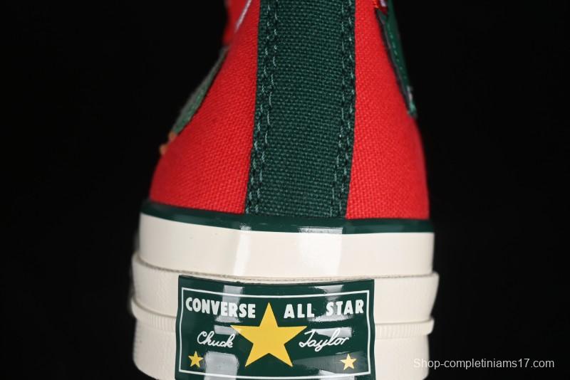 Converse 1970s Christmas Theme High Top Casual Sneakers for Winter - A12454C