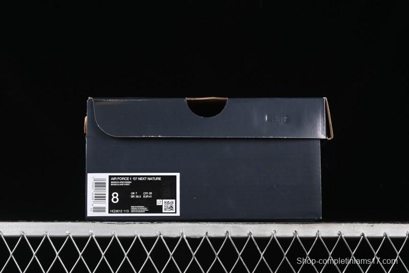 Nike Air Force 1 '07 Low Casual Sneakers with Full-Length Air Cushion - HQ3612-113