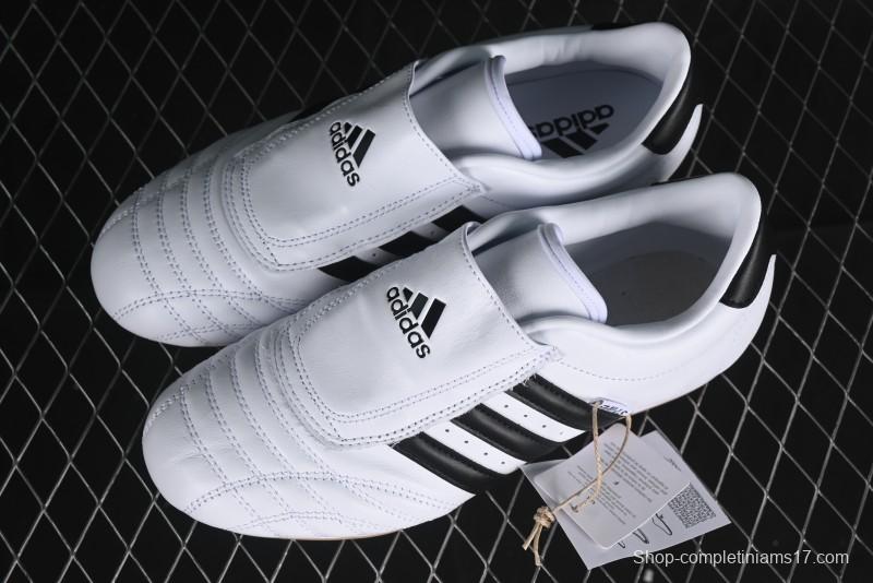 Adidas Originals Taekwondo Low-Top Training Shoes with Full-Grain Leather Wrap Comfortable Anti-Slip Durable - JQ4774