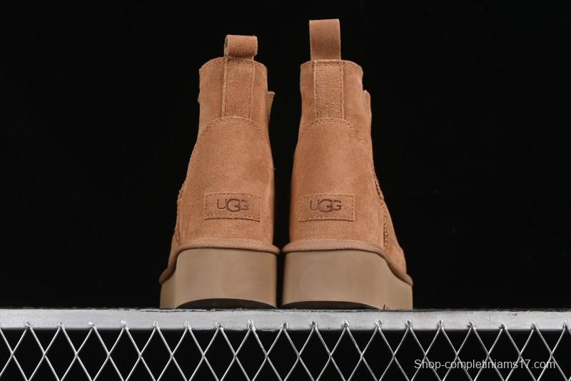 UGG Mini Bailey Button II Chelsea Boots with Chunky Platform - 1158051