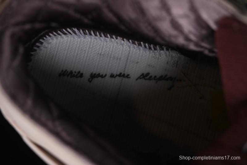 Nike A Ma Maniere x Air Jordan 4 Retro "Fossil Stone" Sneakers - FZ4810-200