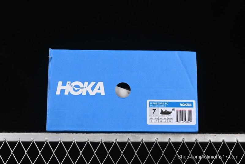 HOKA ONE ONE Restore Tc Classic Versatile Comfortable Cushioned Anti-Slip Low-Top Running Shoes - 1134532 DOBLC