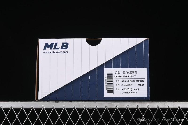 MLB Chunky Liner Jelly Lightweight Platform Sneakers with 6cm Height Increase - 3ASXCHV4N50BGS