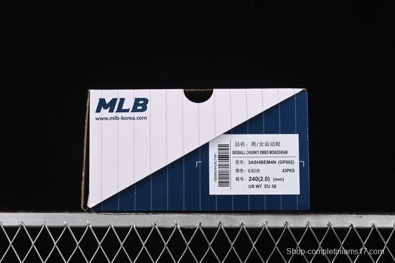 New York Yankees MLB Bigball Chunky Embo Monogram Platform Sandals - 3ASHBEM4N43PKS