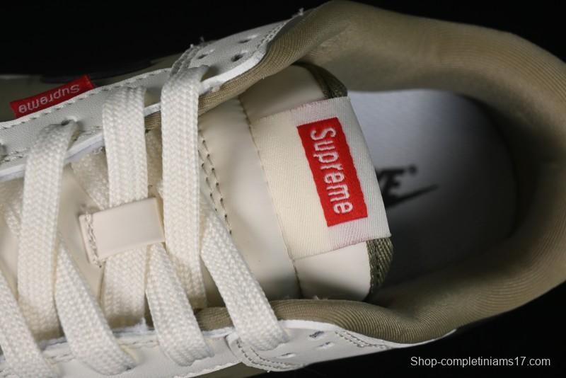 Nike SB Dunk Low Supreme Collaboration - Liberation Green Anniversary High-End Custom Low-Top Casual Sneakers - CH8311-231