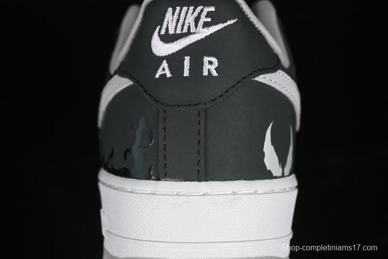 Nike Air Force 1 '07 Low "Venom Ⅱ" Marvel Series Casual Sneakers - CW6718-777