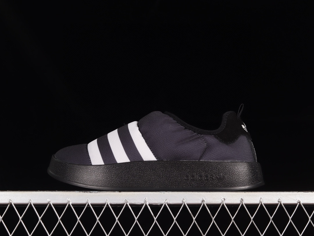 Adidas Ruffylette GY4559 Winter Slip-On Board Shoes with Warm Lining