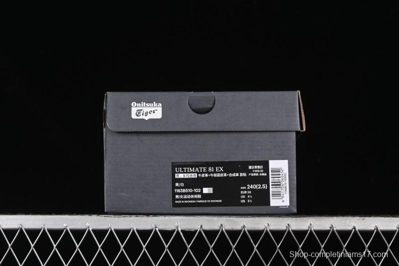 Onitsuka Tiger Ultimate 81 EX Breathable Comfort Casual Shoes 40th Anniversary Edition - 1183B510-102