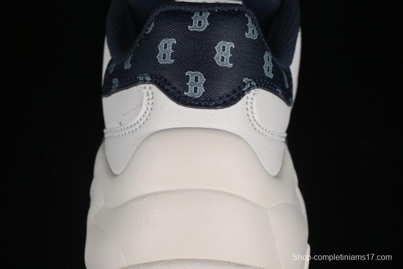 New York Yankees MLB Bigball Chunky Denim Monogram Platform Sneakers - 3ASHBDM4N43NYS