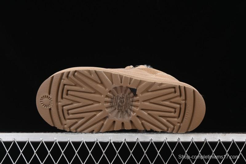 UGG Classic Ultra Mini Melange Low-Top Casual Shoes with Dual-Color Flat Laces - 1144032