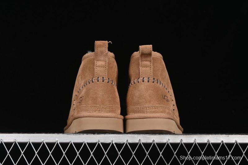 UGG Neumel Moc Ankle Boots in Chestnut Suede with Premium Comfort - 1153631