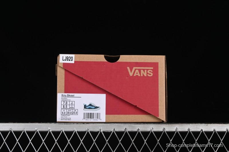 Vans Classics Knu Skool Retro Skate Shoes with Oversized Toe and Thickened Trim - VN000D2TY31