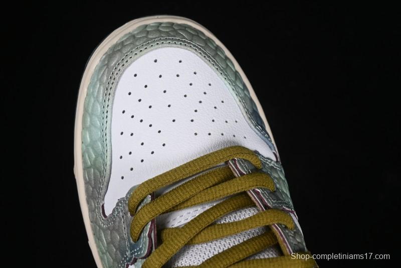 Nike Alexis Sablone x SB Dunk Low Reptile SB Low Top Casual Skate Shoes - HJ3386-300