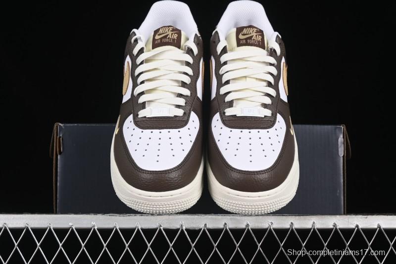 Nike Air Force 1 '07 Low Casual Sneakers with Full-Length Air Cushion - HM9656-001