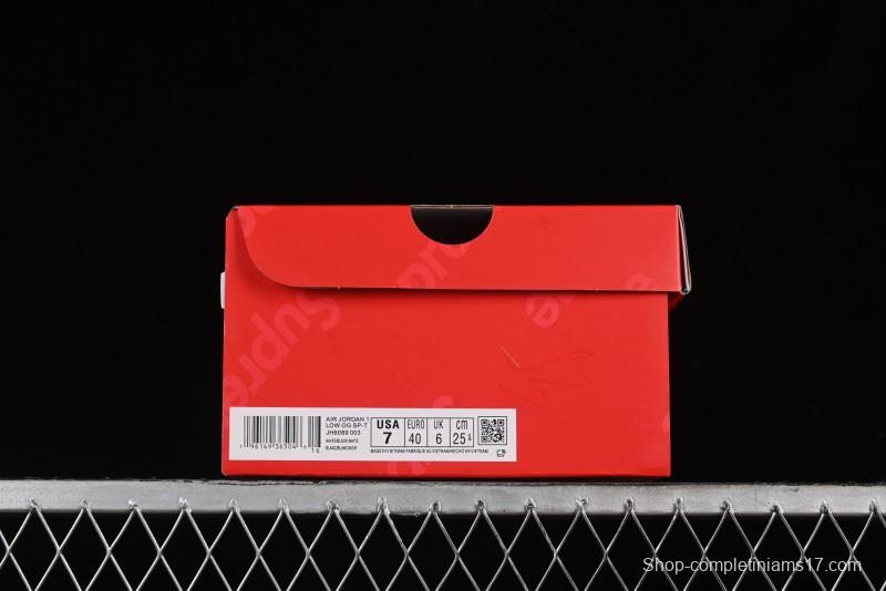 Nike Travis Scott x Fragment Design x Air Jordan 1 Low OG SP AJ1 Supreme Collaboration - JH6089-003