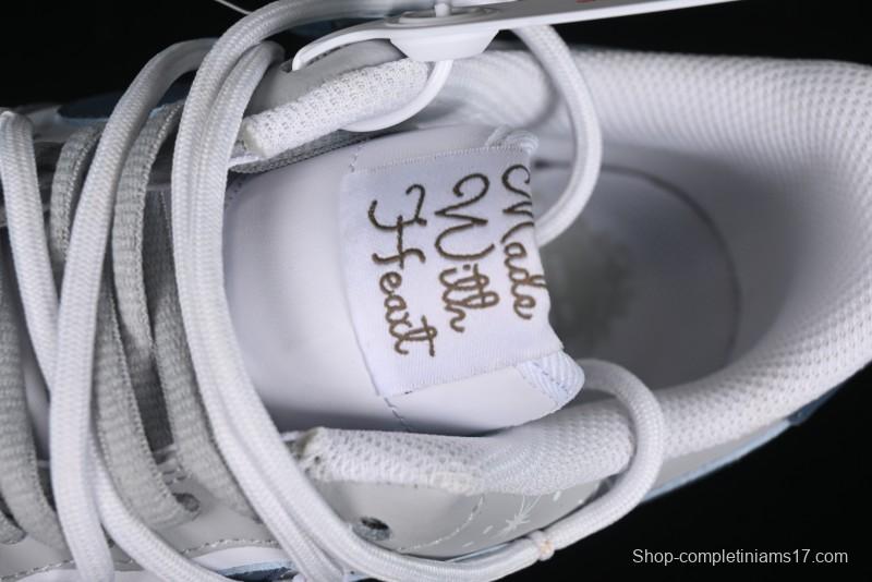 Nike Air Force 1 '07 Low Frozen Custom Paint Low-Top Casual Sneakers - ZH0316-035