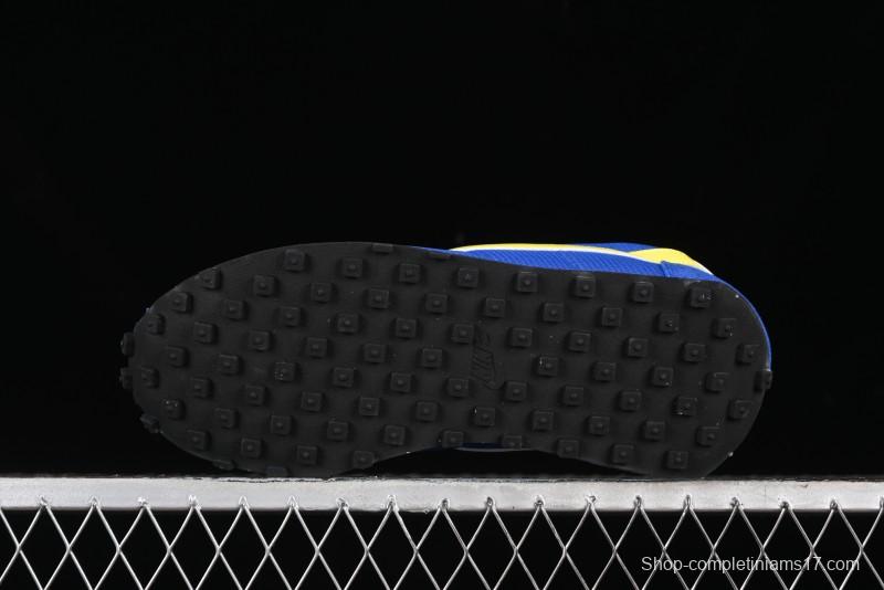 Nike Stussy Roshe Run LD-1000 Comfortable Versatile Non-Slip Durable Waffle Low-Top Casual Running Shoes - FQ9079-400